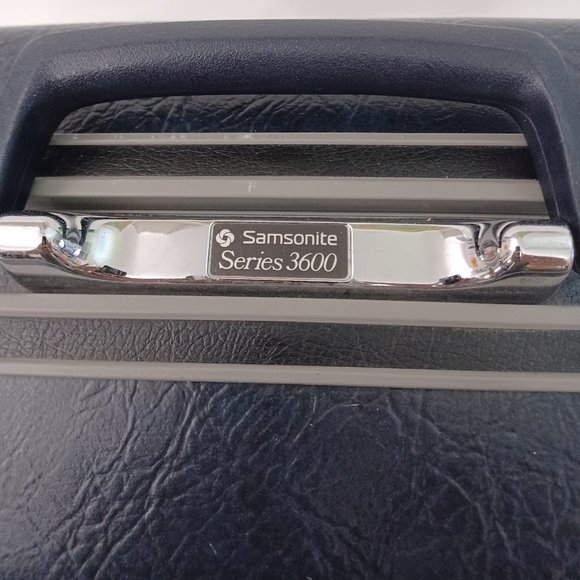 Samsonite Bags Vintage Blue Hardshell 7 Samsonite 360 Locking